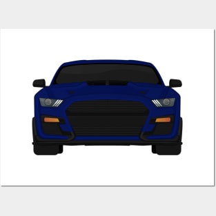 Shelby GT500 2020 Kona-Blue Posters and Art